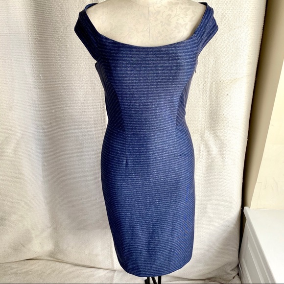 ANTONIO MELANI Dresses & Skirts - Antonio Melani New Sexy Striped Bodycon Midi Dress